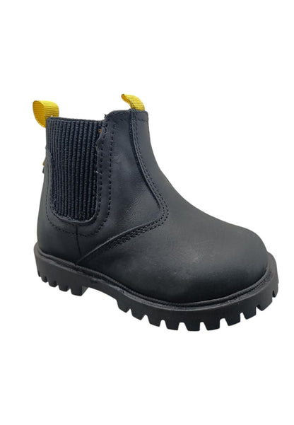 Stivaletti bambino Balducci Matrix nero pelle - Primi passi Made in Italy