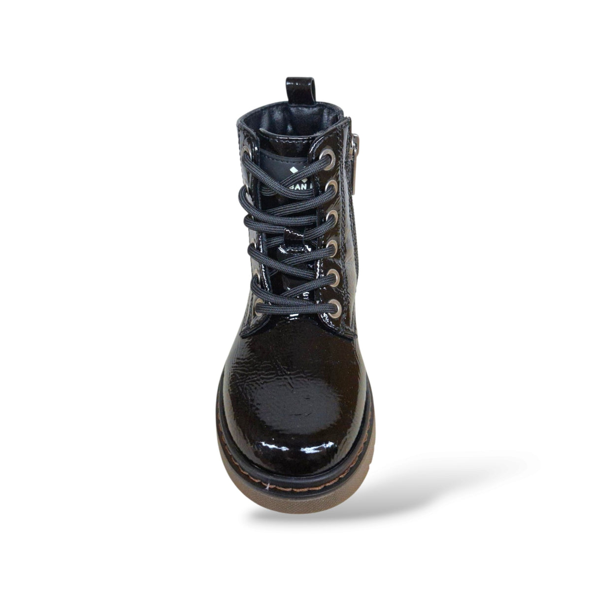 scarpe-xti-bambine-ragazze-anfibio-botin-15404402-nero-vernice-brillante-lacci-zip-laterale-suola-gomma-resistente-aderente-stile-grintoso-urbano-moderno-tempo-libero-passeggiate-occasioni-casual-taglie-25-31-scarpetteria-gica-trani
