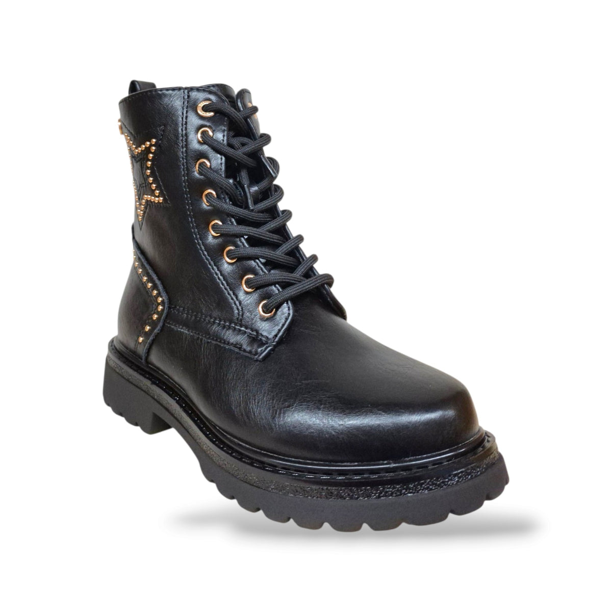 anfibio-bambine-ragazze-xti-botin-154121-nero-pelle-tomaia-elegante-moderna-decisa-struttura-robusta-zip-laterale-calzata-rapida-sicura-stile-grintoso-urbano-casual-look-ricercato-tempo-libero-passeggiate-taglie-32-38-scarpetteria-gica-trani
