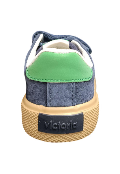 Scarpe sneakers Bambini e ragazzi Victoria tribu blue-verdone velcro