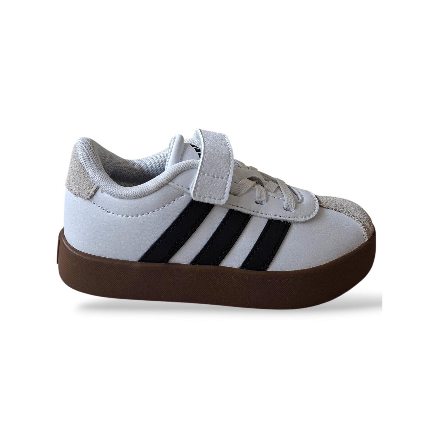 Sneakers bambino Adidas Grand Court bianco nero sportive