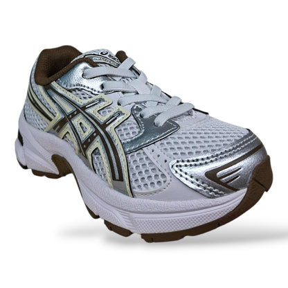 scarpe-running-bambini-asics-gel-1130-marrone-grigio-bianco-laccio-elastico-scuola-primaria-scarpetteria-gica-trani

