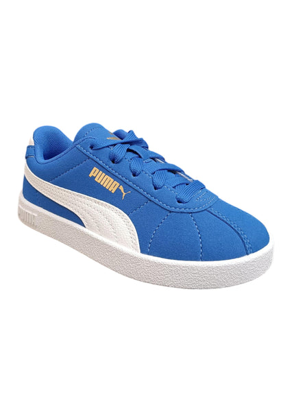 Scarpe sneakers Bambini e ragazzi PUMA CLUB  azzurro-bianco laccio
