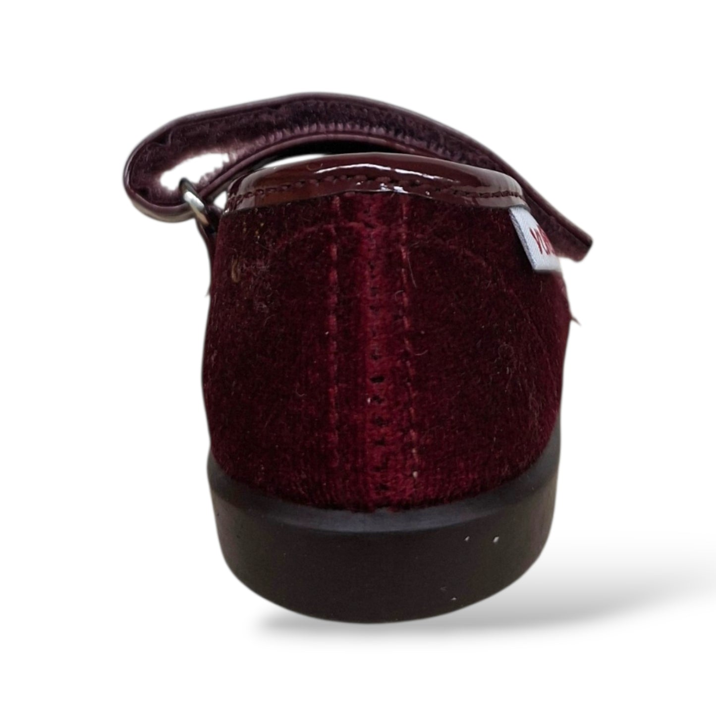 vul-ladi-candy-ballerine-bambine-bordaux-velluto-strappo-velcro-suola-gomma-sottopiede-pelle-qualita-europea-scarpetteria-gica-trani

