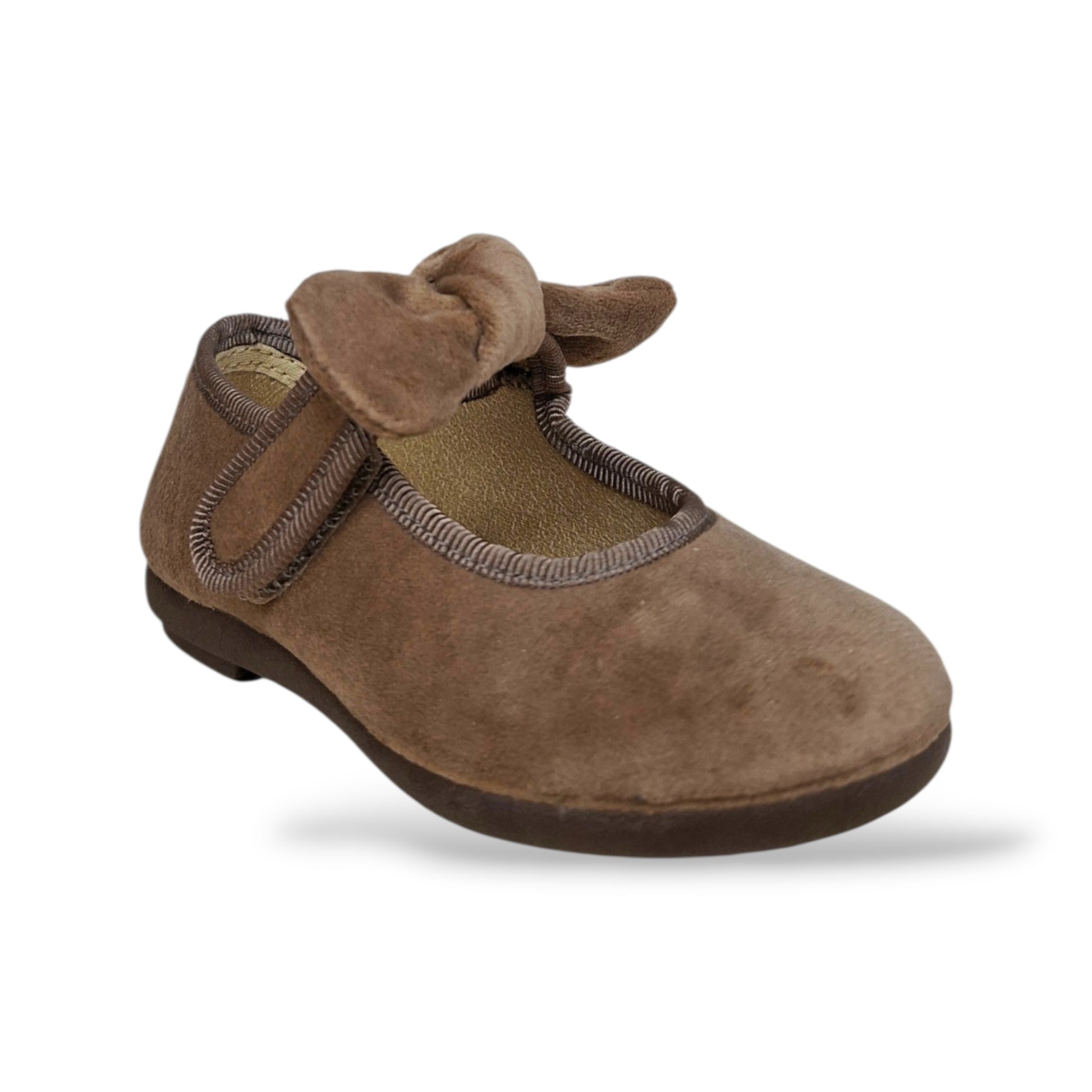 scarpe-velluto-bambine-vul-ladi-candy-beige-fiocco-removibile-velcro-scuola-versatili-neutre-made-in-spain-scarpetteria-gica-trani
