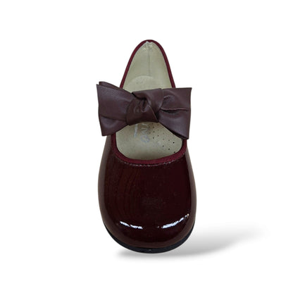 scarpe-vernice-bordeaux-bambina-panyno-b2601-fiocco-estraibile-fibbia-fodera-pelle-sottopiede-anatomico-pelle-fondo-gomma-rosso-vino-profondo-romantico-due-look-cerimonia-scuola-taglie-24-29-scarpetteria-gica-trani
