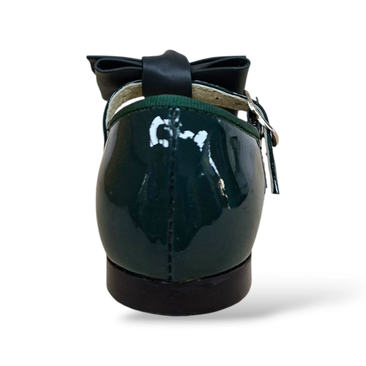 panyno-b2601-scarpe-ballerina-bambina-verdone-vernice-lucida-fiocco-estraibile-fibbia-cerimonia-originale-battesimo-festa-compleanno-saggio-danza-scuola-verde-naturale-autunno-inverno-2026-taglie-24-29-scarpetteria-gica-trani

