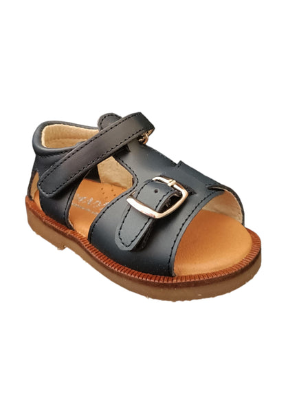 Scarpe sandalo tallonato Bambini panyno HORMA  blue velcro