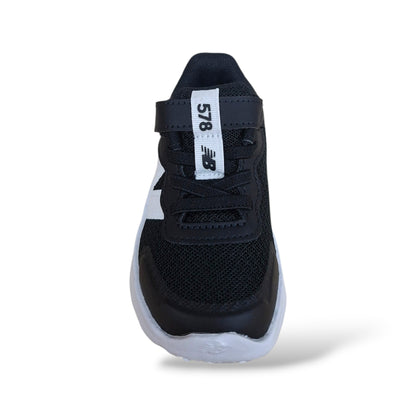 New Balance 578 Sneakers Bambini Ragazzi Nero Bianco | Taglia 28-35 | Tessuto Velcro | Scarpetteria Gica