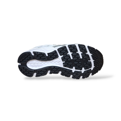 Sneakers bambino New Balance 408 bianche argento laccio