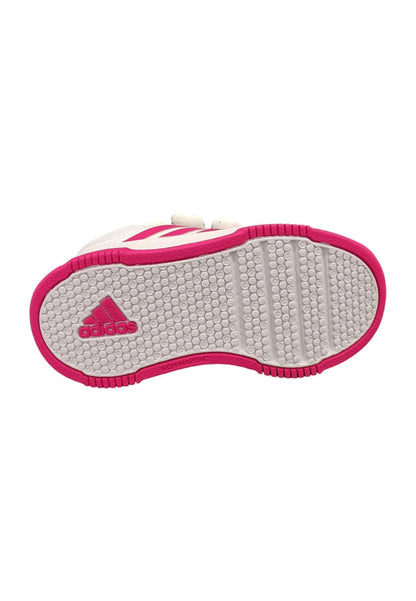 Scarpe sneakers Bambini e ragazzi adidas tensaur  bianco-fuxja velcro