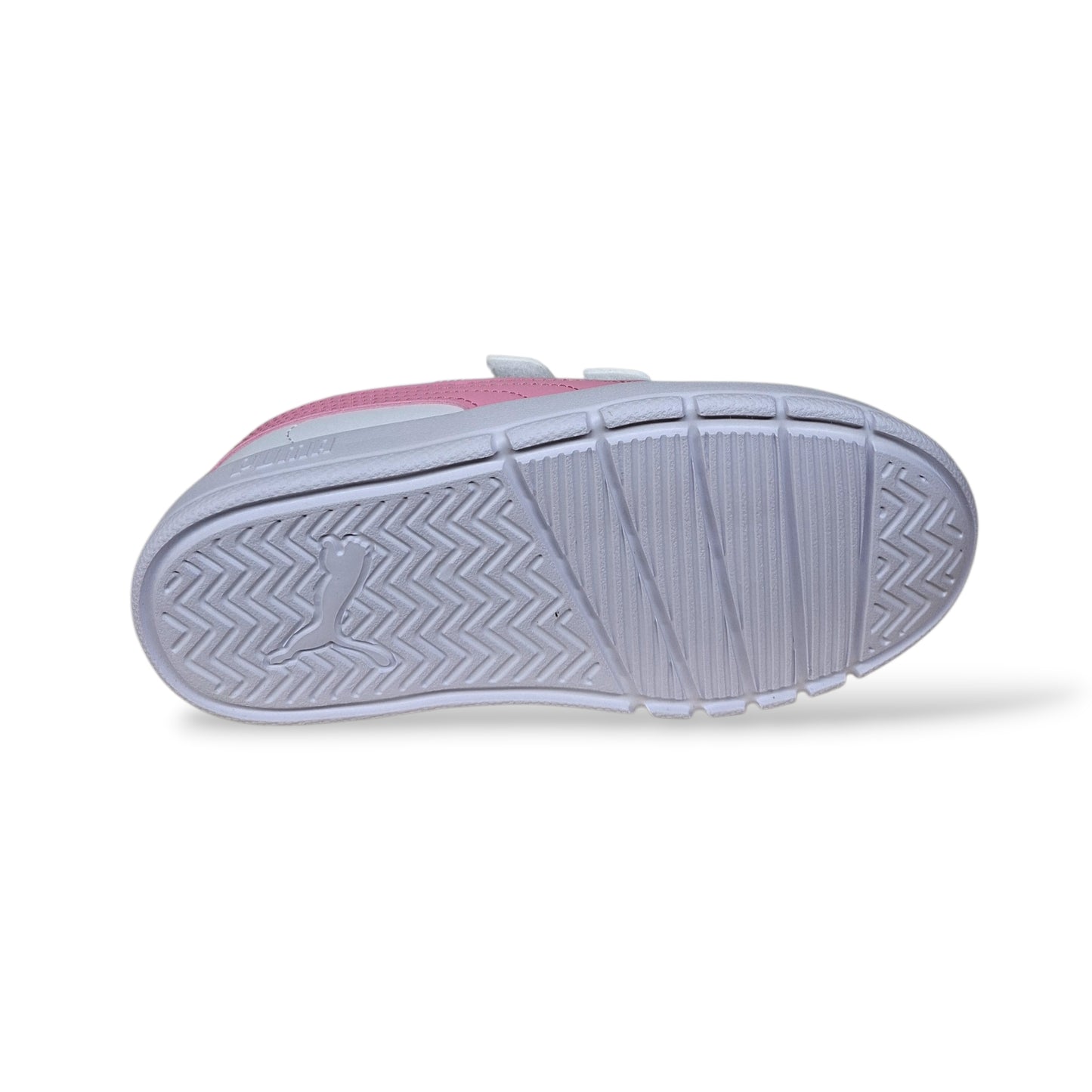 calzature-bambina-puma-courtflex-velcro-bianco-rosa-primavera-estate-scarpetteria-gica-trani
