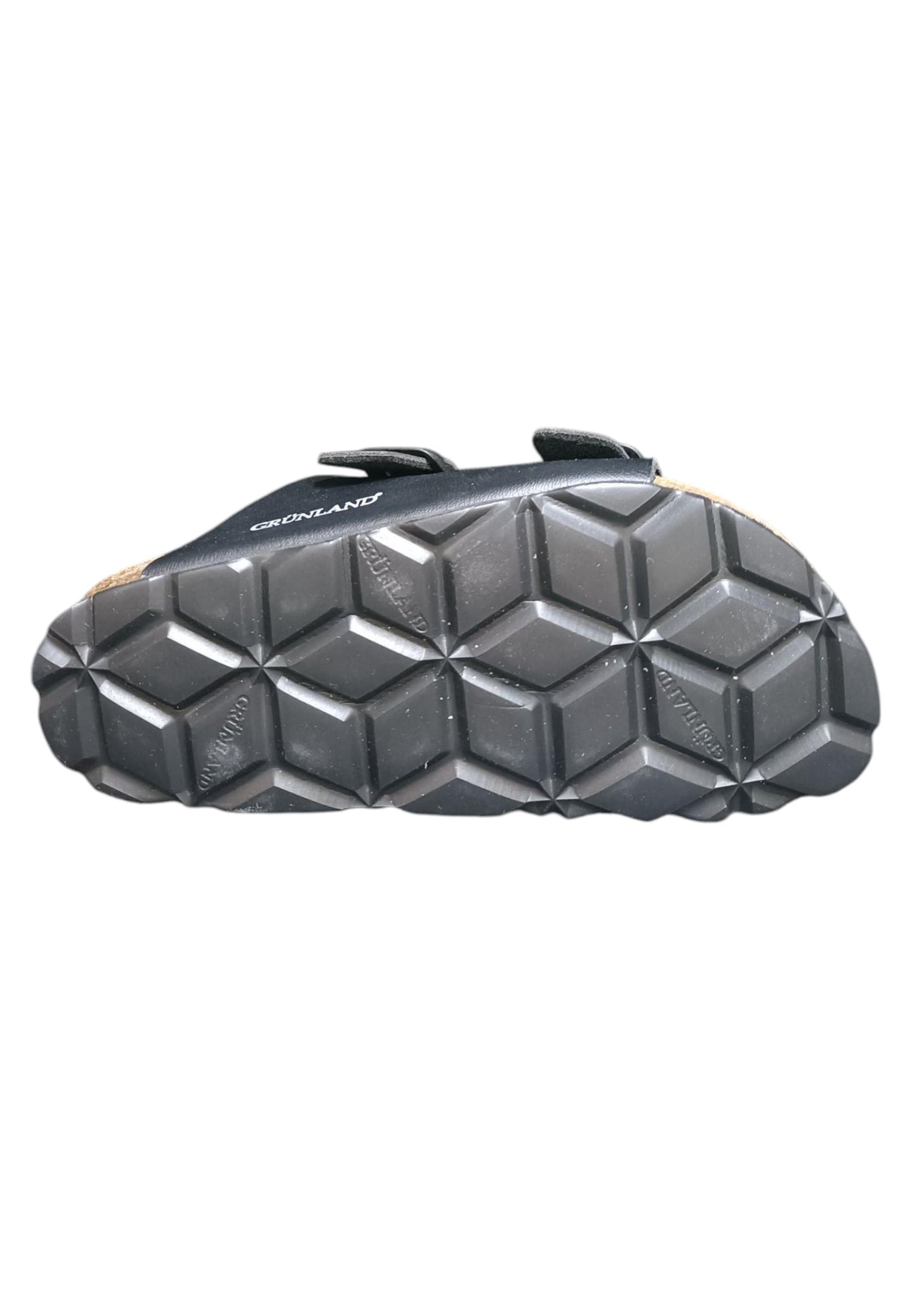 Scarpe ciabatta Bambini e ragazzi Grunland Junior 3090  NERO fibia