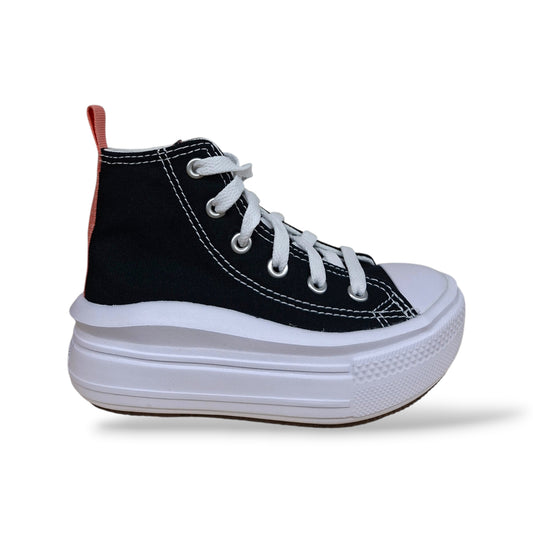converse-chuck-taylor-371527c-sneakers-bambine-nero-bianco-rosa-tela-borchie-lacci-taglie-27-35-scarpetteria-gica-trani
