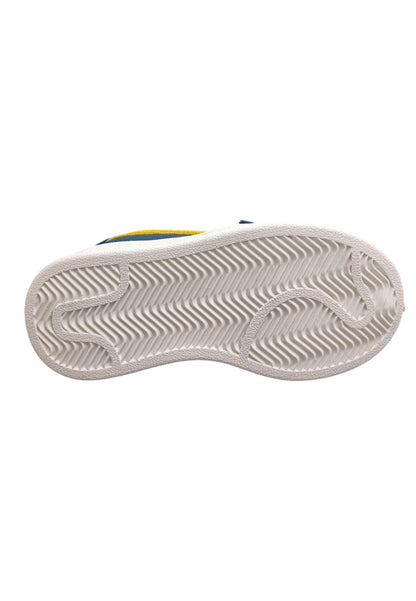Scarpe sneakers Bambini e ragazzi Diadora bonny  blue-giallo velcro