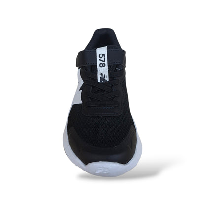 New Balance 578 Sneakers Bambini Ragazzi Nero Bianco | Taglia 28-35 | Tessuto Velcro | Scarpetteria Gica