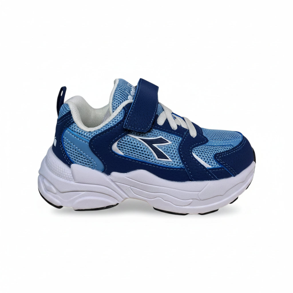 diadora-alley-sneakers-bambini-ragazzi-blue-celeste-lacci-elastici-velcro-scarpetteria-gica-trani
