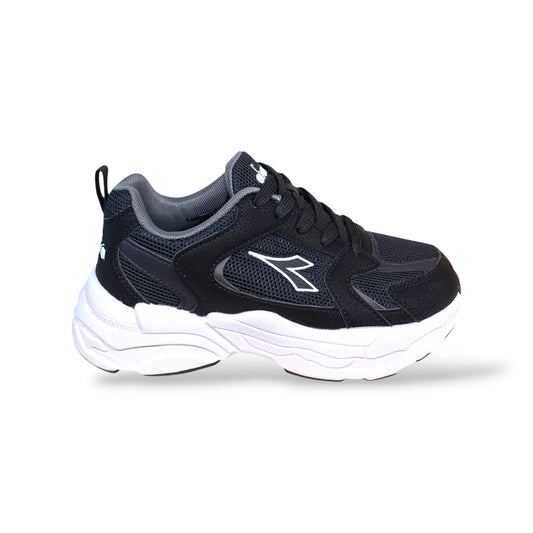 diadora-alley-sneakers-ragazzi-nero-bianco-lacci-scarpe-sportive-unisex-scarpetteria-gica-trani