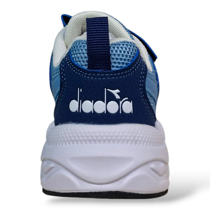 diadora-alley-sneakers-unisex-blue-celeste-velcro-lacci-elastici-taglia-28-35-scarpetteria-gica-trani
