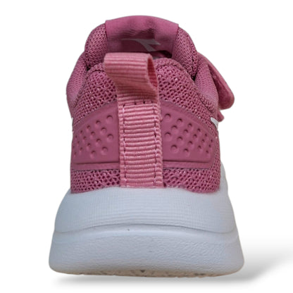 diadora-evo-run-101-183299-sneakers-bambina-rosa-bianco-strappo-velcro-scarpetteria-gica-trani
