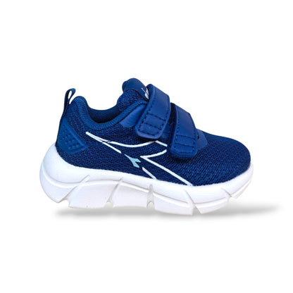 diadora-evo-run-sneakers-bambini-blue-bianco-velcro-strappo-taglie-20-27-scarpetteria-gica-trani

