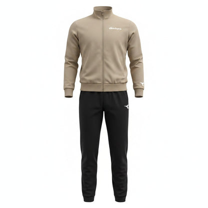 tuta-diadora-felpata-bambini-ragazzi-beige-nero-felpa-cerniera-pantalone-lungo-taglie-xs-xl-4-13-anni-scarpetteria-gica-trani
