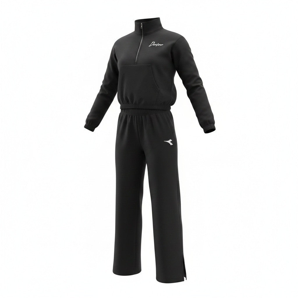 tuta-diadora-felpata-bambine-ragazze-nero-felpa-cerniera-pantalone-zampa-taglie-xs-xl-4-13-anni-scarpetteria-gica-trani
