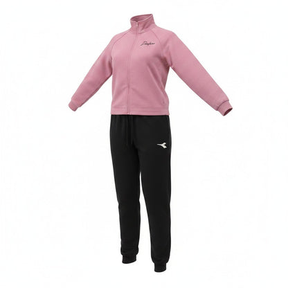 tuta-diadora-garzata-bambine-ragazze-fucsia-nero-felpa-cerniera-pantalone-lungo-taglie-xs-xl-4-13-anni-scarpetteria-gica-trani
