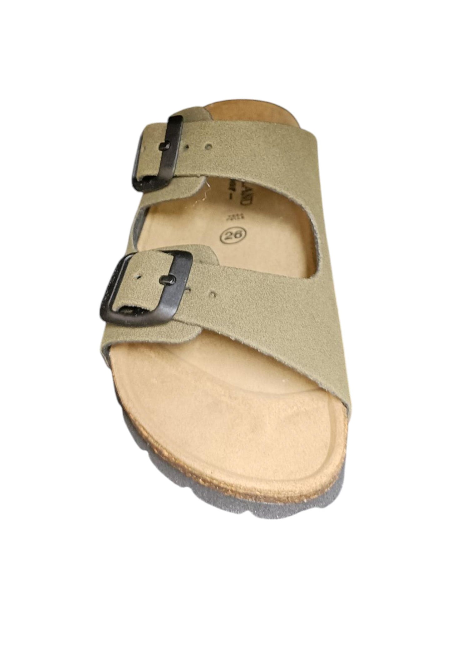 Scarpe ciabatta Bambini e ragazzi Grunland Junior 0714  OLIVA fibia