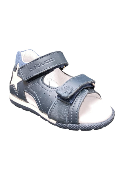 Scarpe sandalo tallonato Bambini balducci CITA  blue-bianco velcro