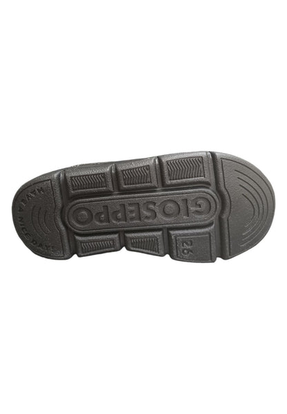 Stivaletto Bambine Gioseppo CIGAND Nero con Zip - Scarpe Nabuk