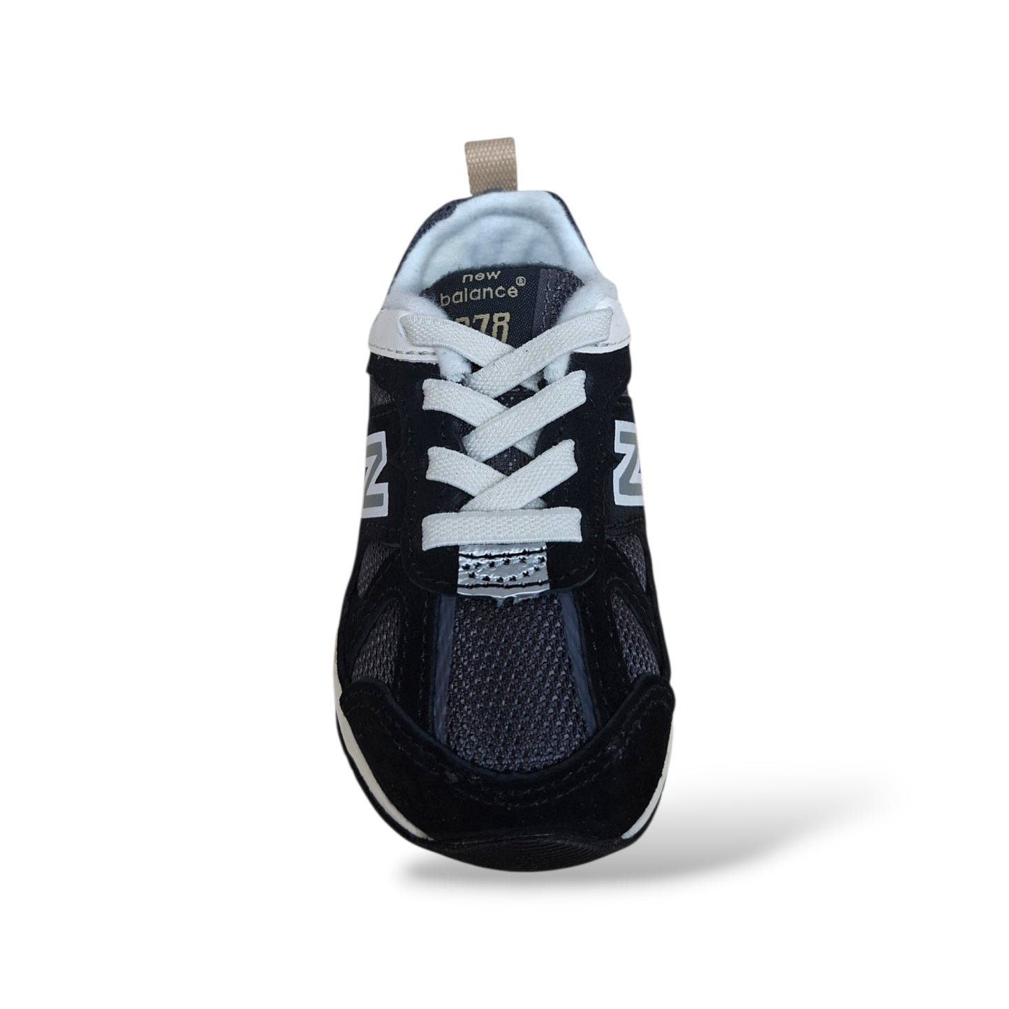 New Balance 878 Sneakers Bambini Ragazzi Nero Bianco | Taglia 20-35 | Suede Tessuto | Scarpetteria Gica
