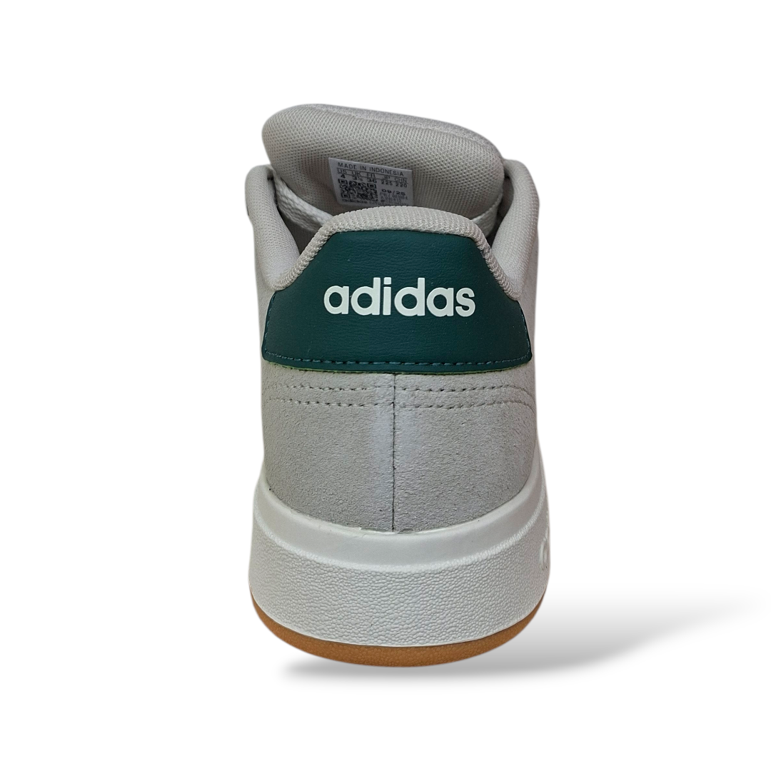 Sneakers bambino Adidas Grand Court grigio verde sportive