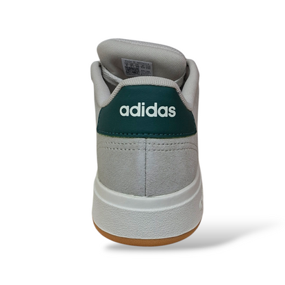 Sneakers bambino Adidas Grand Court grigio verde sportive