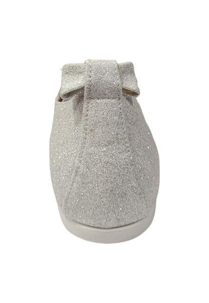 Ballerina bambina Platis P2080 bianco multicolore glitter elastico elegance style