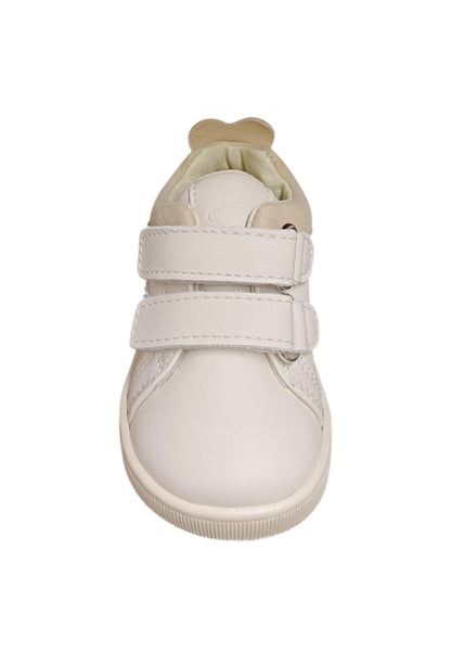 Scarpe sneakers Bambine balducci cita beige velcro
