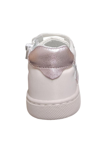 Scarpe sneakers Bambine balocchi MINI  bianco-cipria laccio