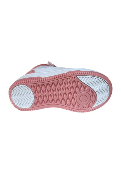 Scarpe sneakers Bambini e ragazzi Kappa KV1  bianco-nero laccio elastico e velcro