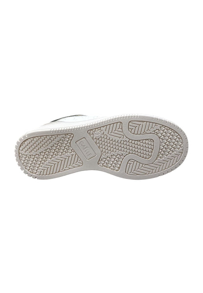 Scarpe sneakers Bambine e ragazze gaelle ZOE  bianco-beige-maculato laccio