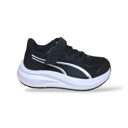 puma-skyrocket-312415-sneakers-bambini-nero-bianco-in-tessuto-con-velcro-scarpetteria-gica-trani
