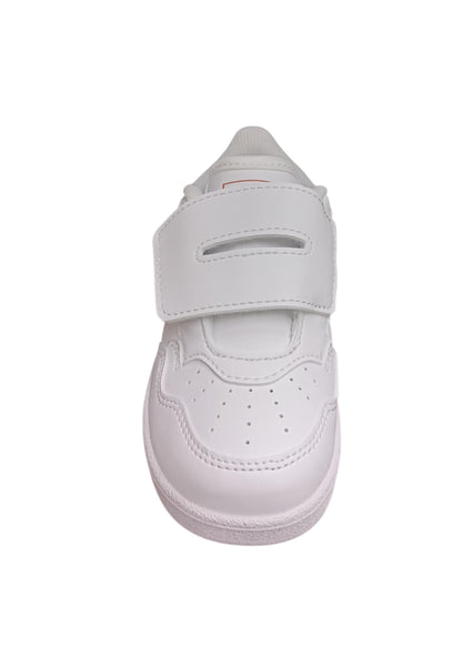 sarpe sneakers Bambini e ragazzi adidas hoops  bianco-blue-rosso velcro