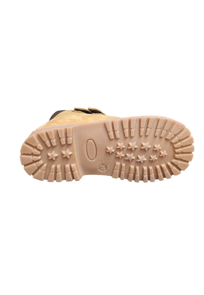 Boscaiolo bambino Shooterino Basic camel marrone pelle velcro casual style