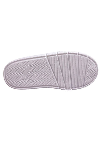 Scarpe sneakers Bambini e ragazzi PUMA COURTFLEX  bianco-blue laccio elastico e velcro