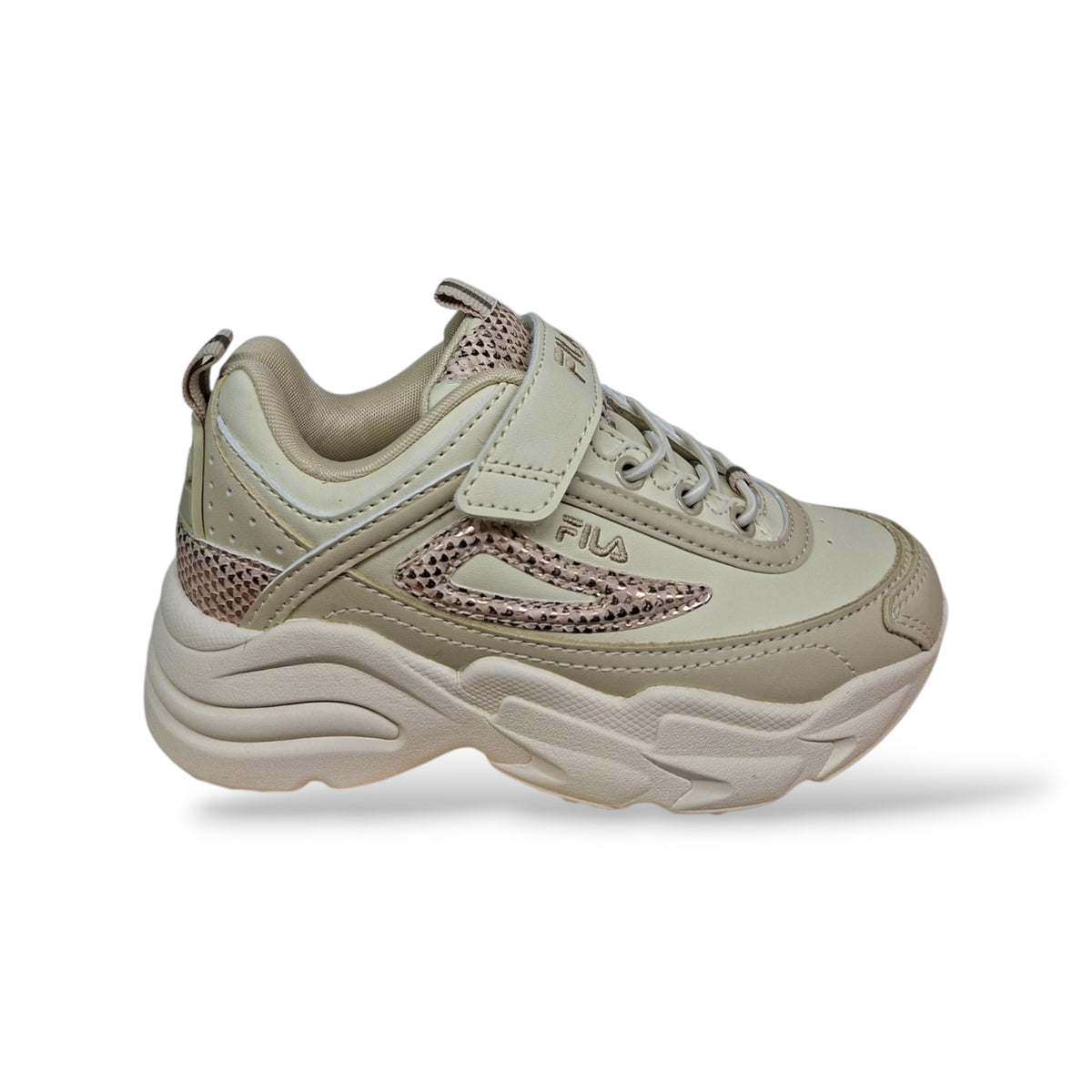 fila-skye-ffk0268-sneakers-bambine-beige-cipria-pelle-laccio-elastico-velcro-taglie-28-35-scarpetteria-gica-trani

