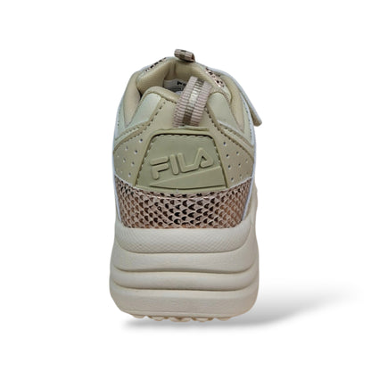 fila-skye-sneakers-bambina-beige-cipria-pelle-velcro-suola-gomma-comfort-naturale-scarpetteria-gica-trani
