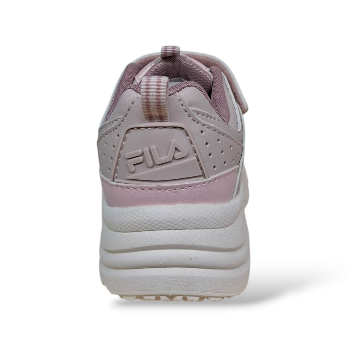 fila-skye-sneakers-bambina-cipria-bianco-pelle-velcro-suola-gomma-comfort-romantico-scarpetteria-gica-trani
