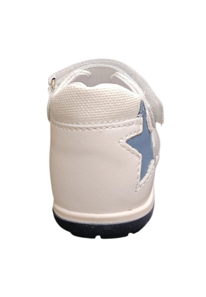 Scarpe sandalo tallonato Bambini balducci CITA  bianco-blue velcro