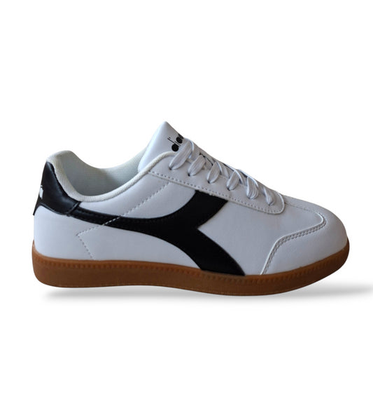 Scarpe sneakers Bambini e ragazzi Diadora KYOTO bianco-nero laccio