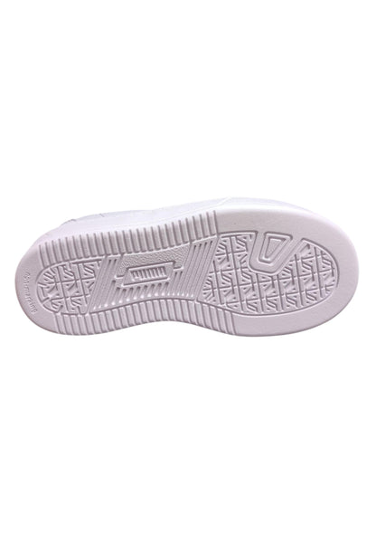 sarpe sneakers Bambini e ragazzi PUMA CAVEN  bianco-verdone laccio elastico e velcro