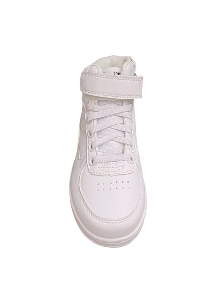 Scarpe sneakers Bambini e ragazzi Diadora RAPTOR  bianco laccio elastico e velcro